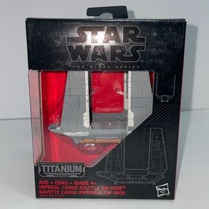 Star Wars Imperial Cargo Shuttle The Black/Titanium Series #31